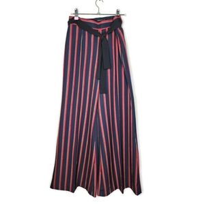 Insight Wide Leg Palazzo Pants in Navy Red and White Size 4